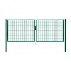 Dvoukřídlá brána PILOFOR® SUPER poplastovaná (Zn + PVC) - rozměr 4090 × 1180 mm