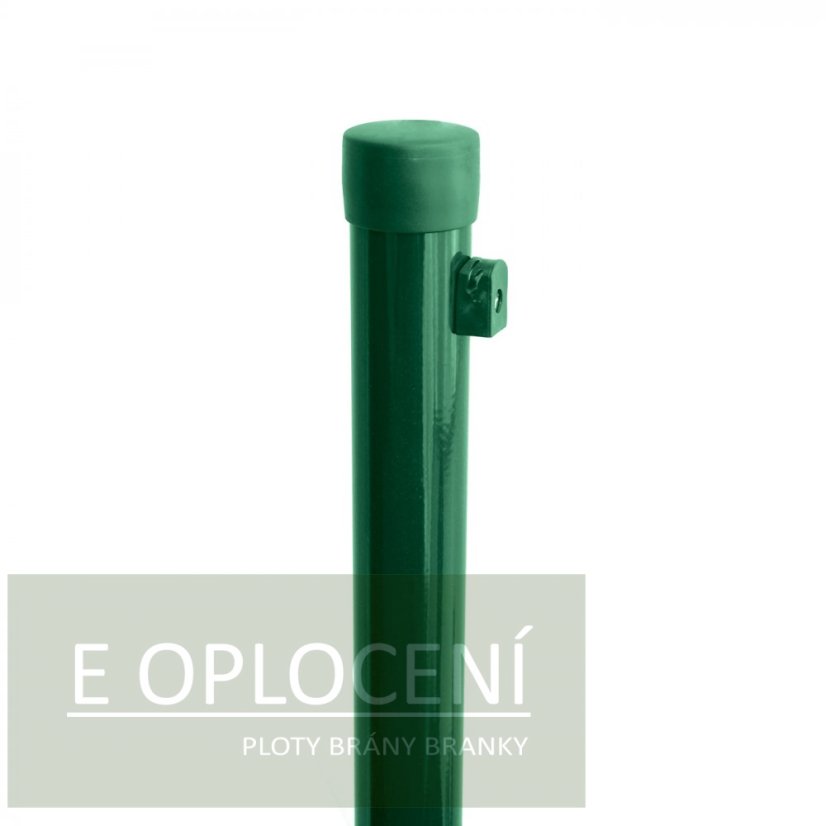 Plotový sloupek IDEAL® poplastovaný (Zn + PVC) 2400/48 Plotový sloupek IDEAL® poplastovaný (Zn + PVC) 2400/48