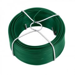 Vázací drát 1,4 mm poplastovaný (Zn + PVC) v drátěném obalu - délka 60 m