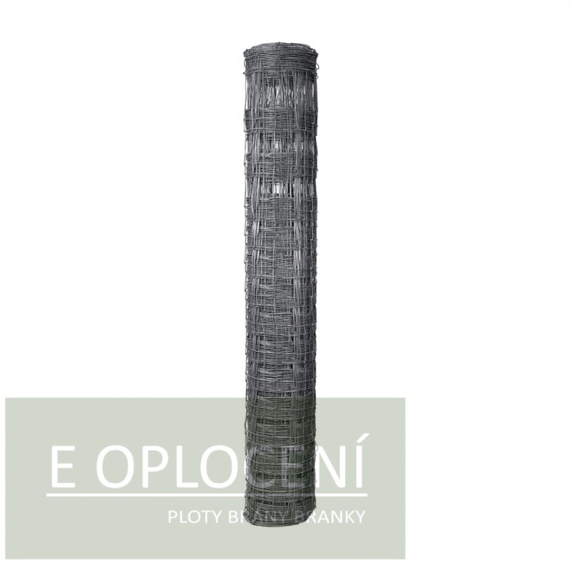 Uzlové pletivo LIGHT pozinkované (Zn) 1600/23/150 - výška 160 cm