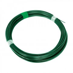 Napínací drát poplastovaný IDEAL (Zn + PVC) - zelený, délka 78 m