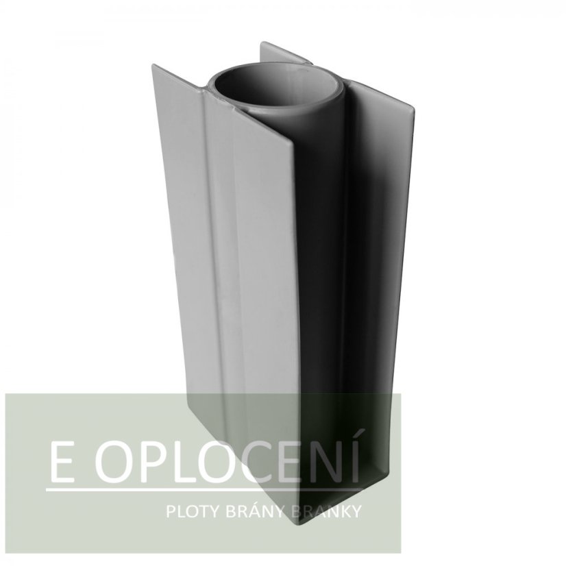 Stabilizační držák PVC (plastový) - průběžný, průměr 48 mm