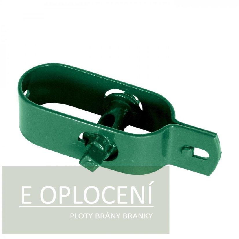 Napínák poplastovaný (Zn + PVC) - zelený