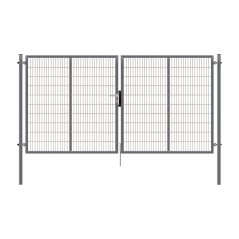 Dvoukřídlá brána PILOFOR® SUPER pozinkovaná (Zn) - rozměr 4110 × 1780 mm