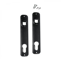 Štítky pod zámek PVC (40lock,50lock,60lock) 3020-HYB-STD - černé LOCINOX