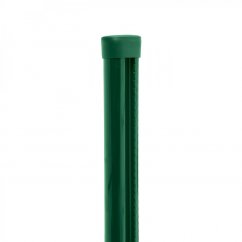Plotový sloupek s montážní lištou PILCLIP® poplastovaný (Zn + PVC), 2000/48