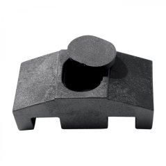 Příchytka PVC pro panely PILOFOR SUPER - barva černá