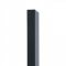 Sloupek PILODEL® pozinkovaný (Zn + PVC) 60 × 40 mm - délka 170 cm, barva antracit (RAL 7016)