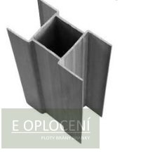 Stabilizační držák PVC (plastový) - průběžný, průměr 38 mm