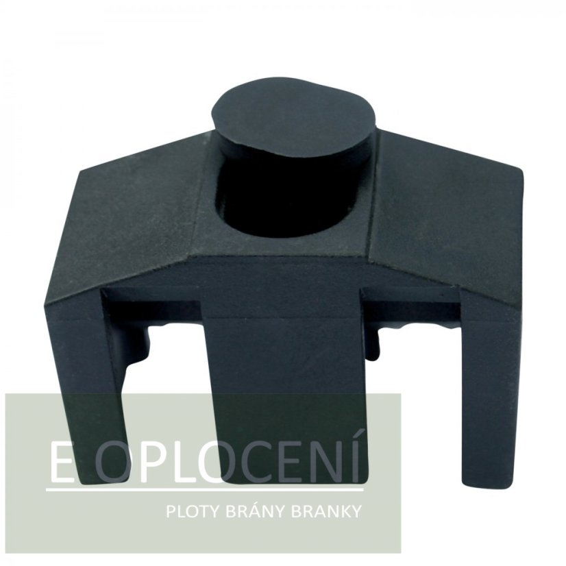 Příchytka PVC pro panely PILOFOR CLASSIC - barva černá