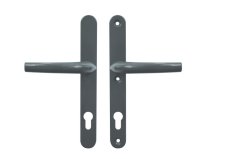 Klika + klika RIKK002 antracit