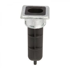 Uložení středové zástrče křídlové brány bez dorazu EGS LOCINOX