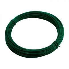Vázací drát 1,4 mm poplastovaný (Zn + PVC), zelený - délka 24 m