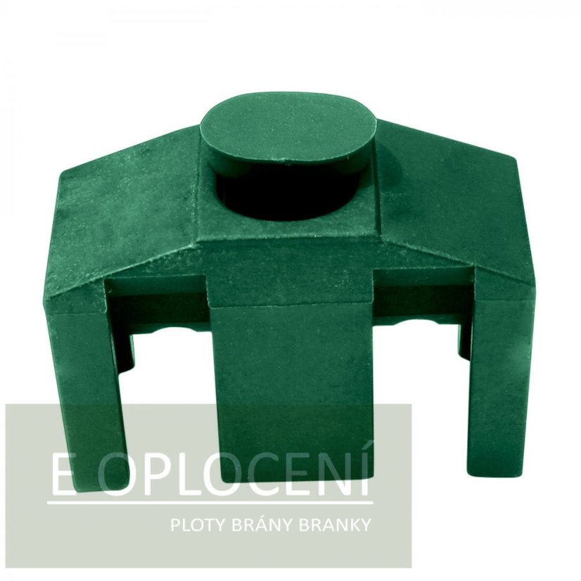 Příchytka PVC pro panely PILOFOR CLASSIC - barva zelená
