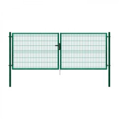 Dvoukřídlá brána PILOFOR® poplastovaná (Zn + PVC) - rozměr 4118 × 1545 mm