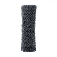 Čtyřhranné pletivo poplastované IDEAL Zn + PVC (s napínacím drátem) - výška 125 cm, antracit, 25 m
