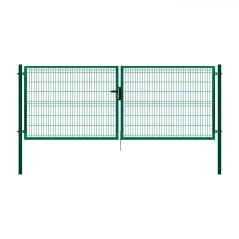 Dvoukřídlá brána PILOFOR® poplastovaná (Zn + PVC) - rozměr 4118 × 1045 mm
