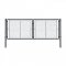 Dvoukřídlá brána IDEAL® II. poplastovaná (Zn + PVC) - rozměr 3605 × 1950 mm, barva antracit (RAL 7016)