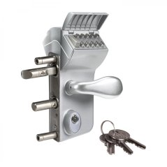 Zámek průmyslový LMKQ40-V2 LOCINOX - stříbrný