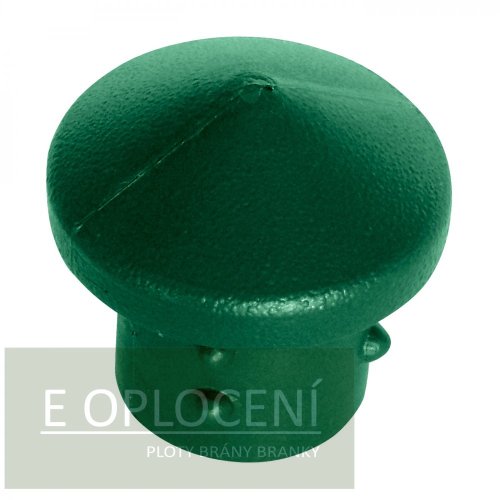 Čepička PVC 2\" - barva zelená