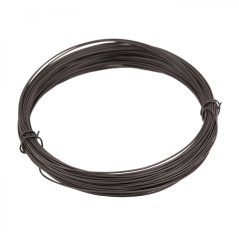 Vázací drát 1,4 mm poplastovaný (Zn + PVC), hnědý - délka 50m
