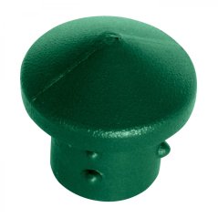 Čepička PVC 2\" - barva zelená