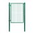 Jednokřídlá branka ECONOMY® poplastovaná (Zn + PVC) - rozměr 1078 × 1500 mm