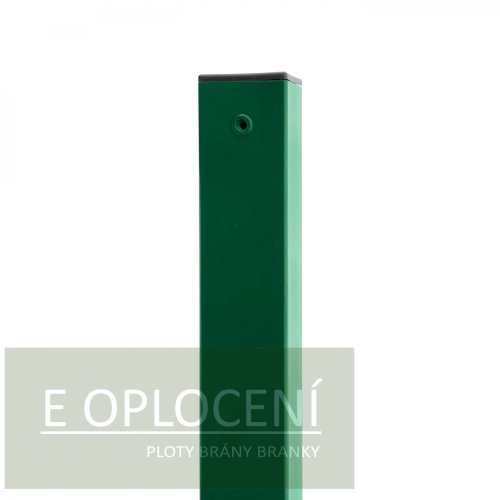 Sloupek PILOFOR® poplastovaný (Zn + PVC) 60 × 60 mm - délka 220 cm