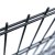 Svařovaný panel PILOFOR® SUPER poplastovaný (Zn + PVC) 2500 ×1830 mm - výška 183 cm, barva antracit (RAL 7016)