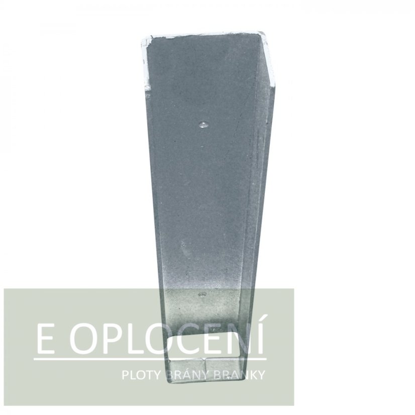 Stabilizační držák pozinkovaný (Zn) - koncový, výška 20 cm