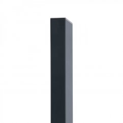 Sloupek PILODEL® pozinkovaný (Zn + PVC) 60 × 40 mm - délka 260 cm, barva antracit (RAL 7016)