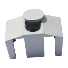 Příchytka PVC pro panely PILOFOR CLASSIC - barva šedá