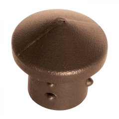 Čepička PVC 6/4\" - barva hnědá