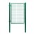 Jednokřídlá branka ECONOMY® poplastovaná (Zn + PVC) - rozměr 1078 × 1200 mm