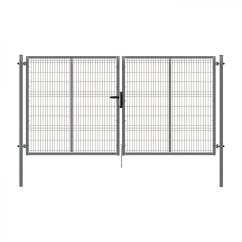 Dvoukřídlá brána PILOFOR® pozinkovaná (Zn) - rozměr 4118 × 1745 mm