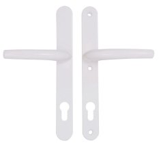 Klika + klika RAL 9016 bílá