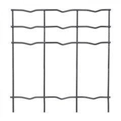 Zahradní síť PILONET® ANTRACIT poplastovaná (Zn + PVC) - výška 120 cm, role 25 m
