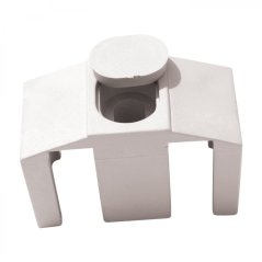 Příchytka PVC pro panely PILOFOR CLASSIC - barva bílá