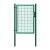 Jednokřídlá branka PILOFOR® SUPER poplastovaná (Zn + PVC) - rozměr 1090 × 1980 mm