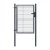 Jednokřídlá branka PILOFOR® poplastovaná (Zn + PVC) - rozměr 1094 × 1045 mm, barva antracit