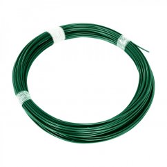 Napínací drát poplastovaný IDEAL (Zn + PVC) - zelený, délka 52 m