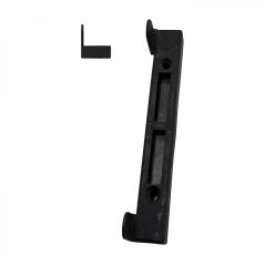 Doraz branky, brány PILOFOR plastový, černý