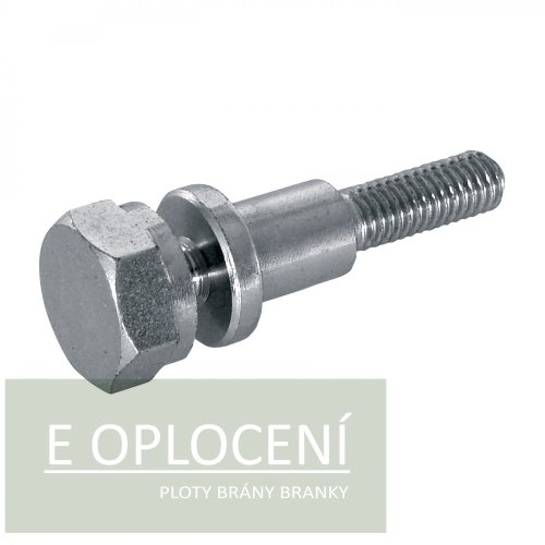 Trhací šroub Zn k upevnění příchytky se zalamovací hlavou - délka šroubu 42 mm (CLASSIC, SUPER, SUPER STRONG)